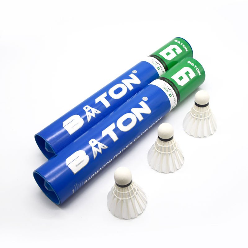 Custom Wholesale Professional Badminton Shuttlecock Durable Straight Badminton