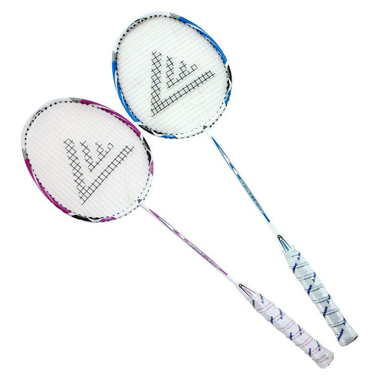 Lenwave Steel Racquet Lightweight Built-in T-join Badminton Racquet G4/G5 Custom Badminton Racket Set Wholesale,with 5pcs Balls
