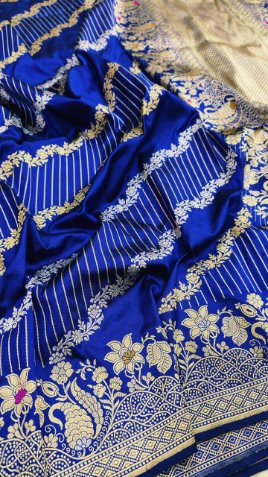 Handloom Silk Saree with Blouse Piece