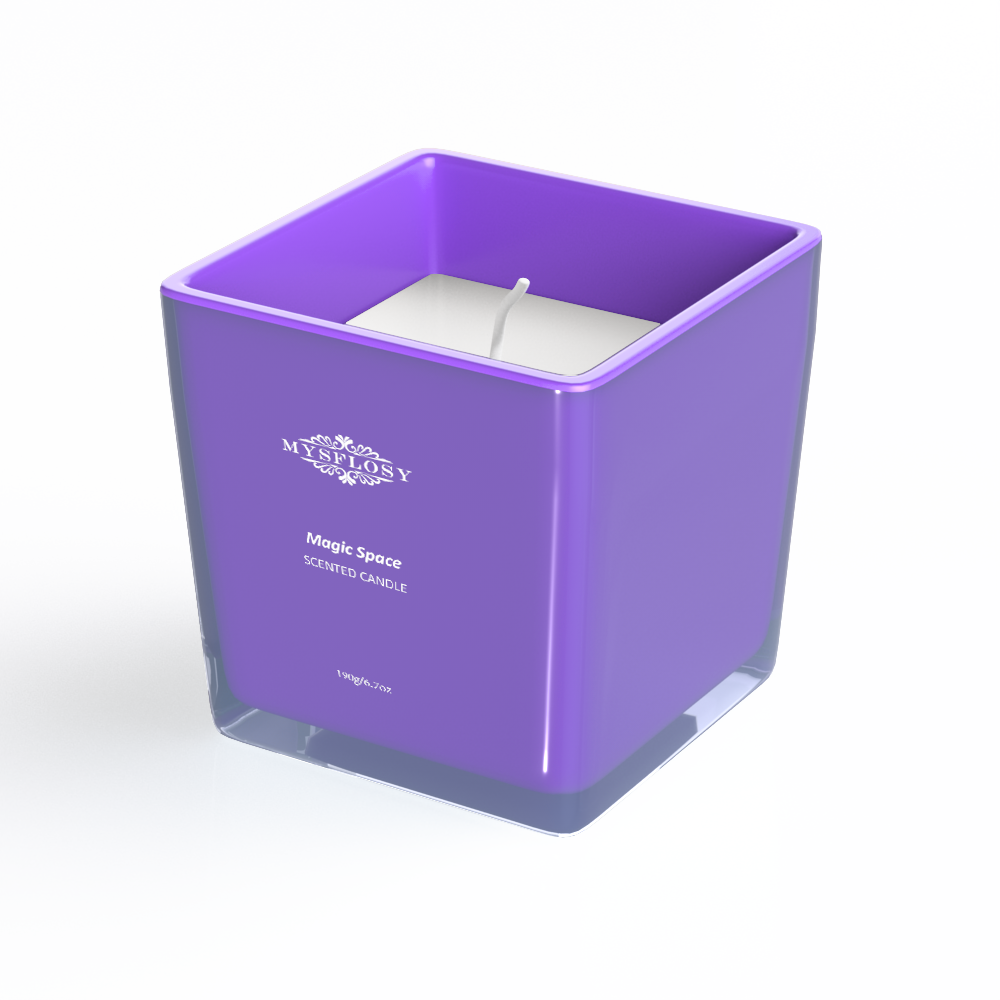 Limited Time Promotion Hot Sales Wholesale Luxury Gift Set Square Shape Scented Candle Candle Soy Wax Scented Candles