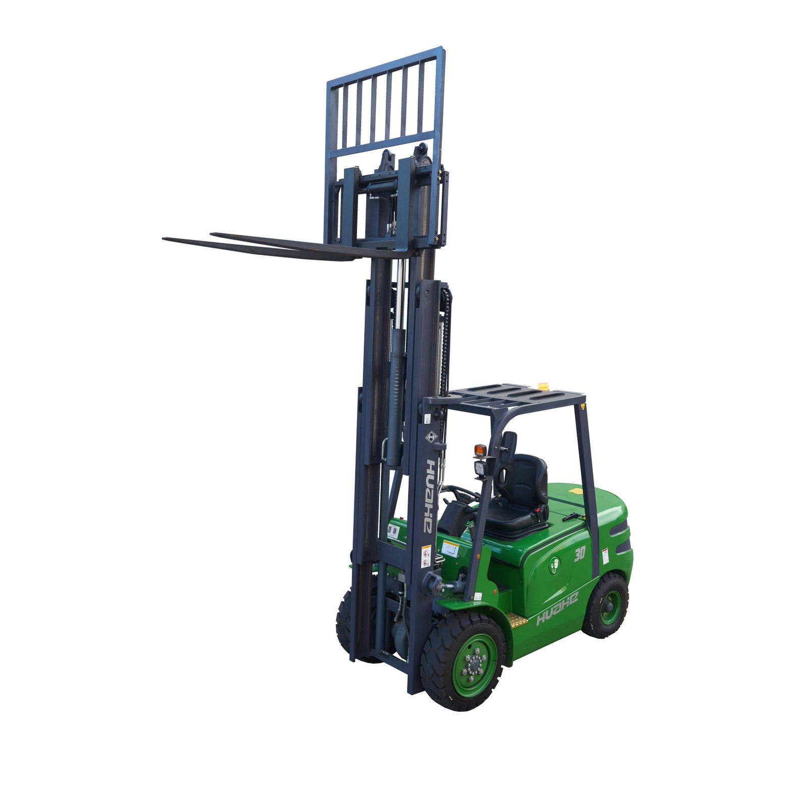 The Brand-new Three-ton Lithium Battery Forklift Is Standard Equipped with an 80V/350Ah Battery.