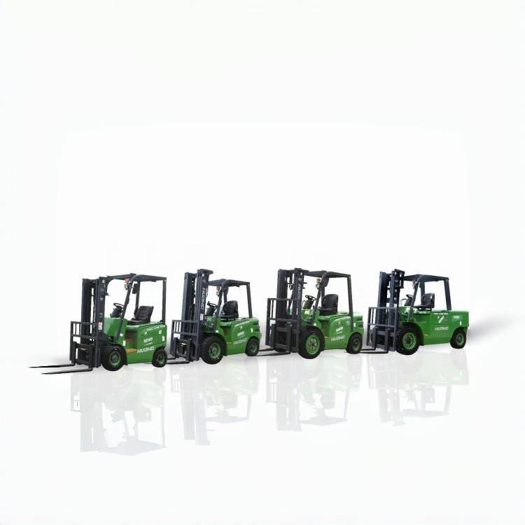 The Brand-new Three-ton Lithium Battery Forklift Is Standard Equipped with an 80V/350Ah Battery.