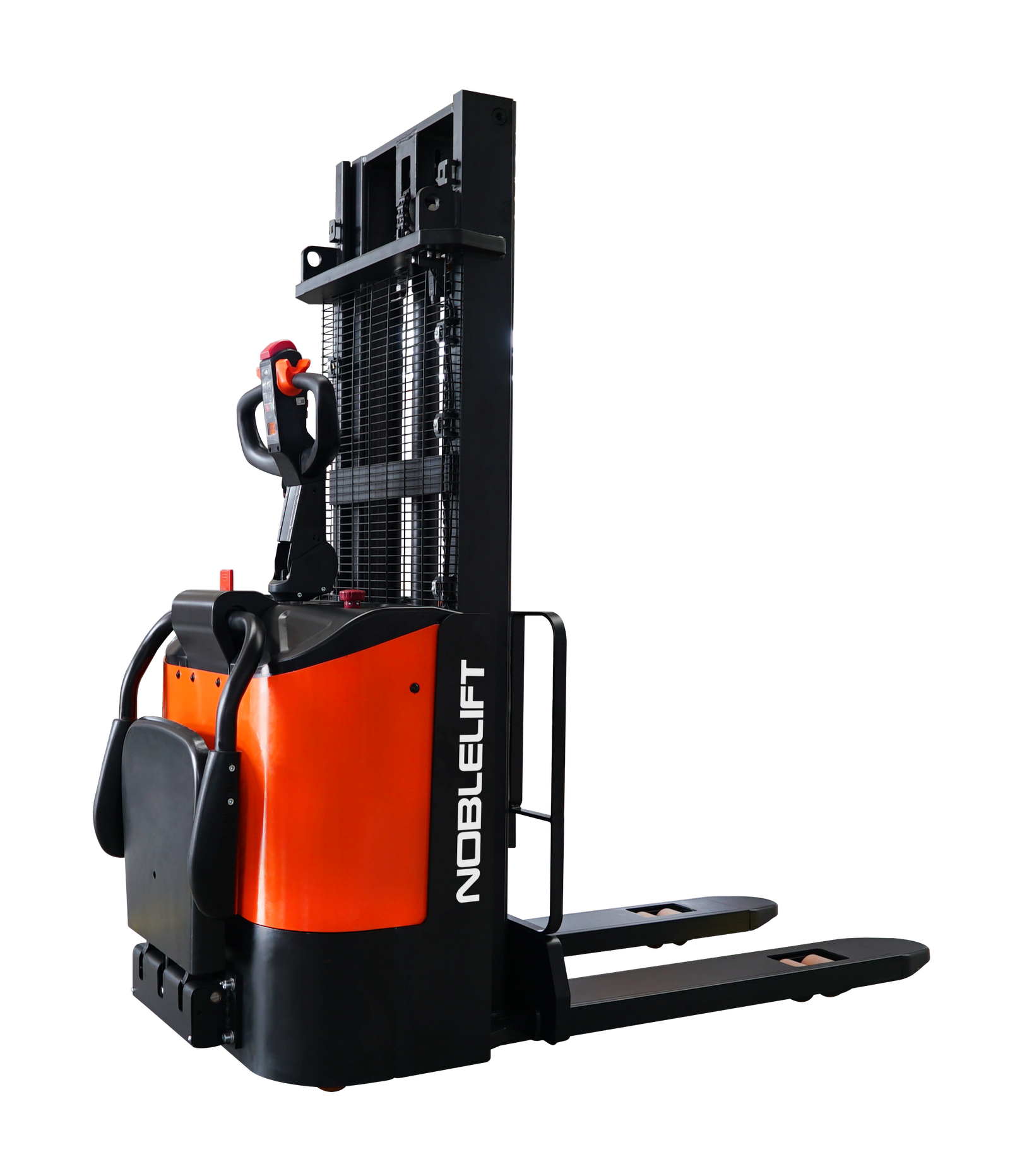 NOBLELIFT PSE15-C 1.5 Ton Battery-Powered Electric Pallet Stacker 3515mm Lifting Height New CE-Certified Lead-Acid Battery Solid
