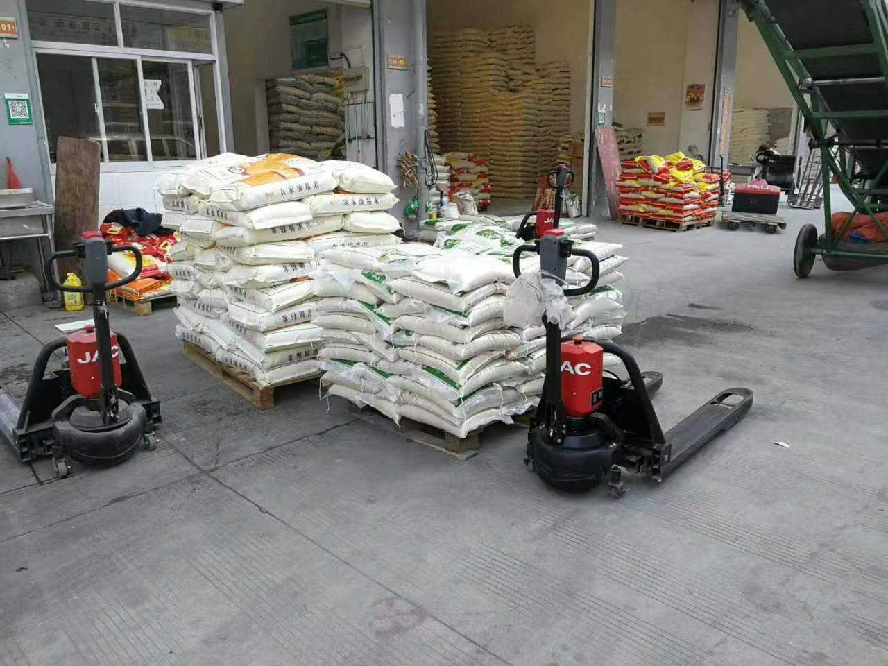 JAC Forklift 3 Ton Fully Electric Pallet Truck (mechanical Steering)