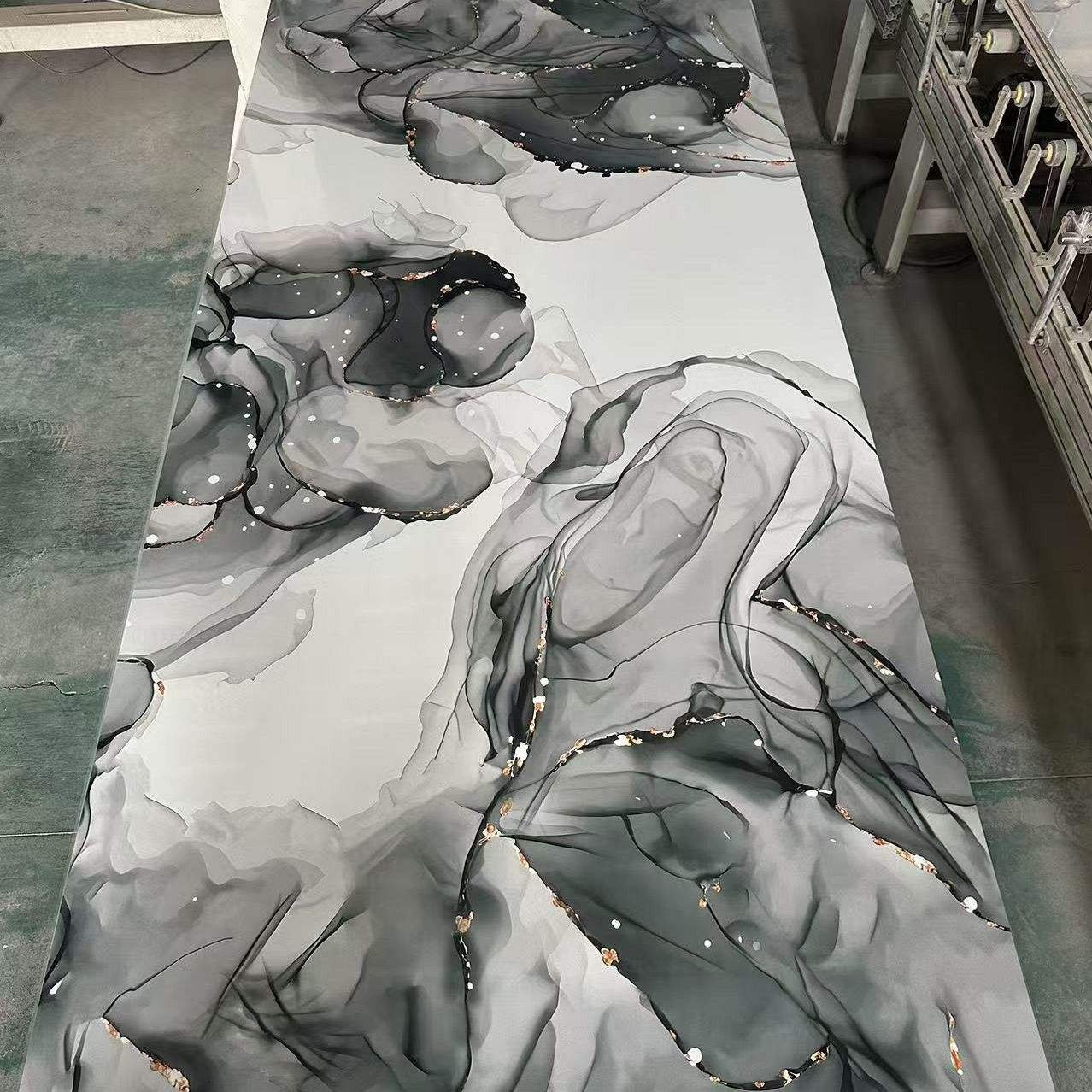 Factory Direct Sale High Strength UV Sheet PVC Marble Wall Panel 3D Printing UV Boards Waterproof Plastic Material