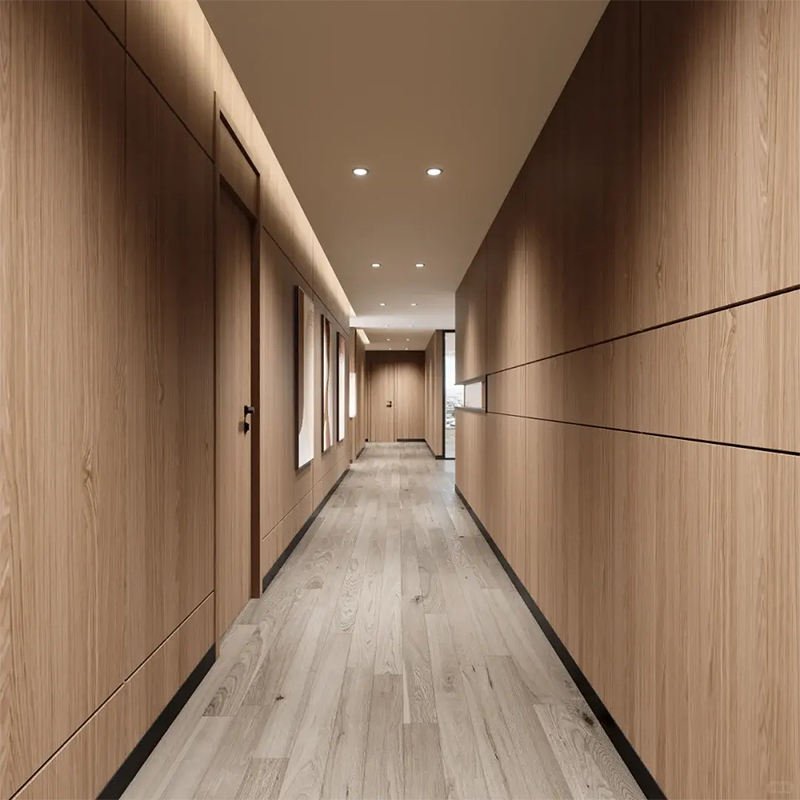Wooden Surface Look Wall Panels Office Pvc WPC Wpc Wall Panel