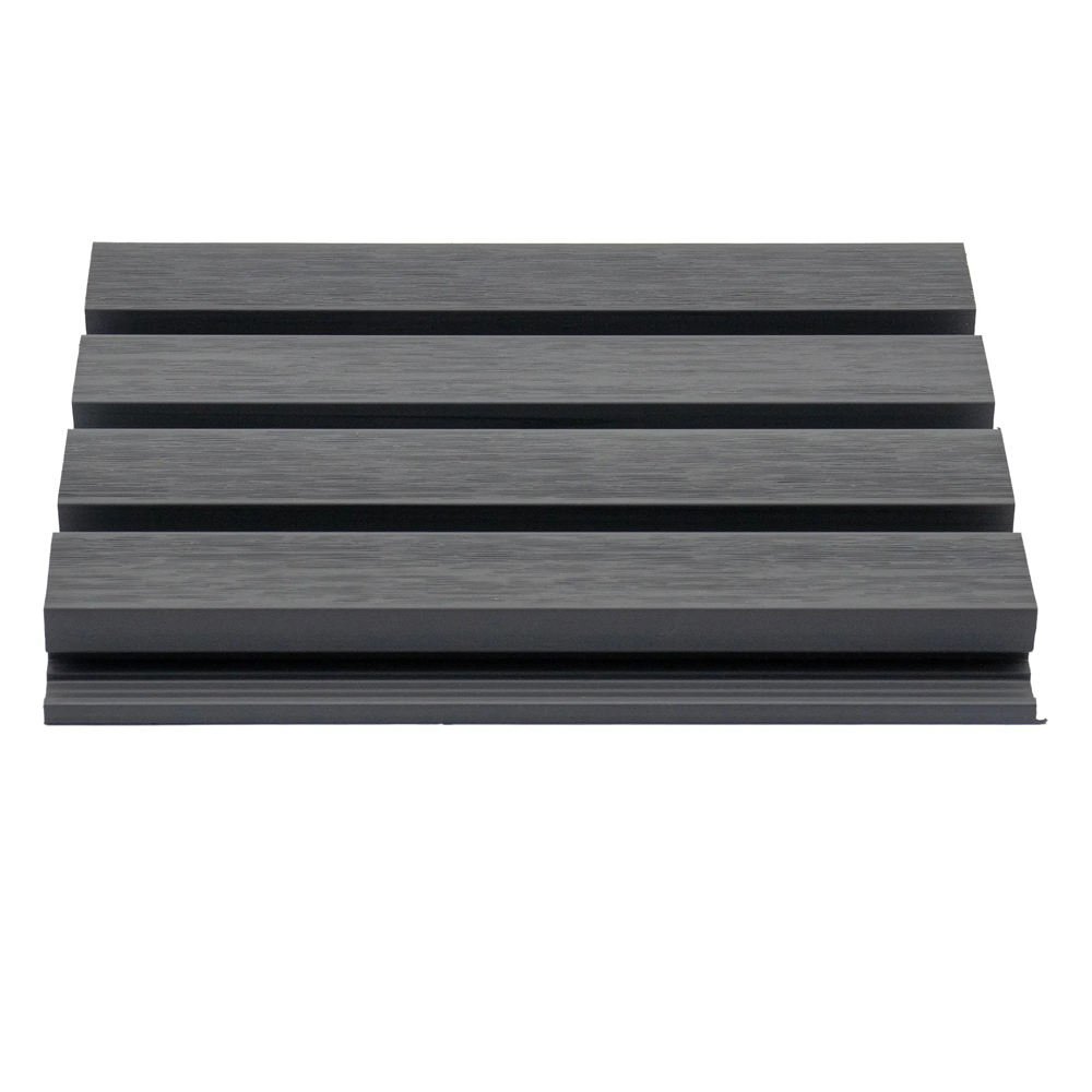 Wall Cladding Wpc Exterior Outdoor Composite Wall Panel Plastic Wood Wall Panel Outdoor Co-Extruded Fluted Cladding Panel