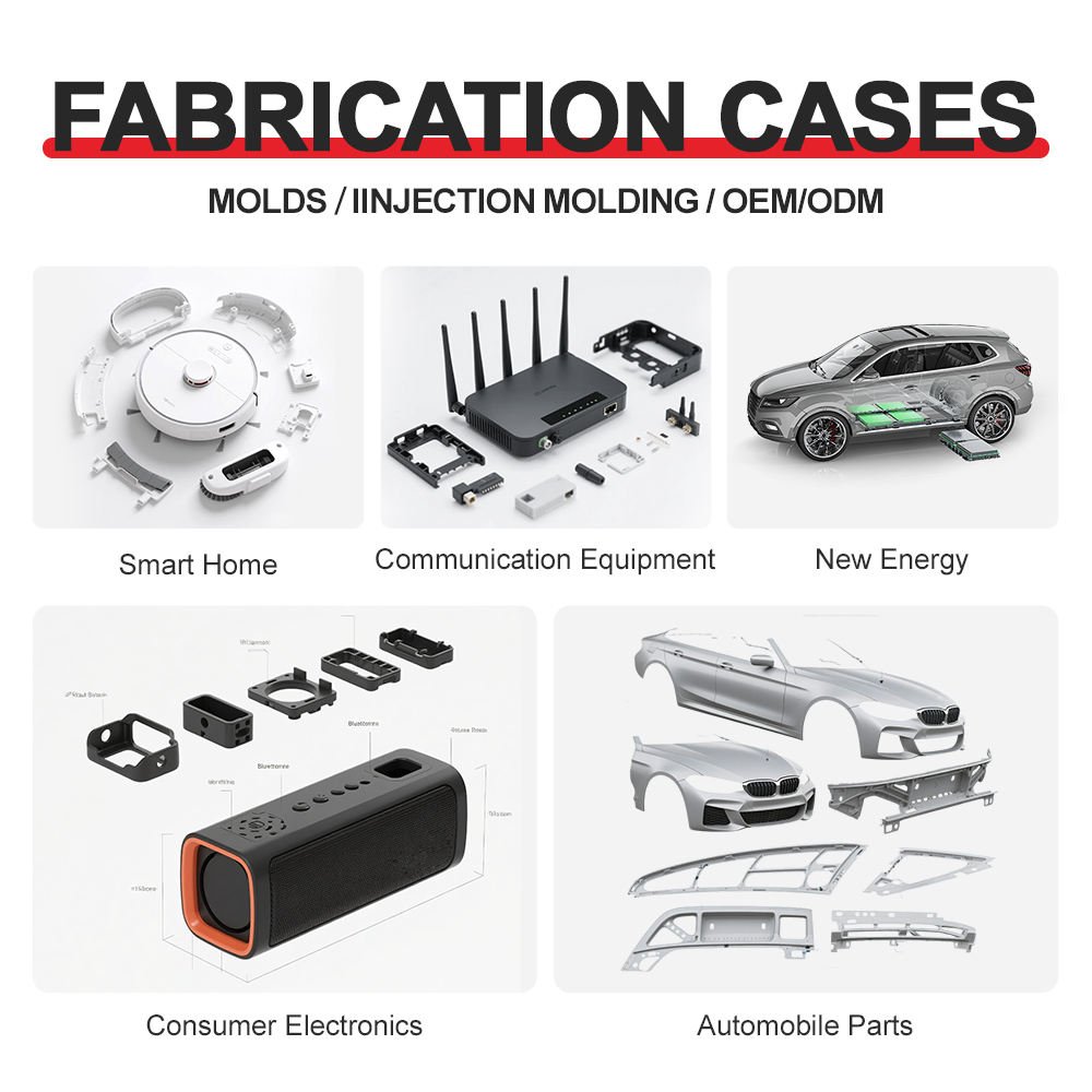 WEK High Mold Life Multi-Cavity PP Plastic Injection Molding Polishing Mould Manufacturer for Consumer Electronics Components