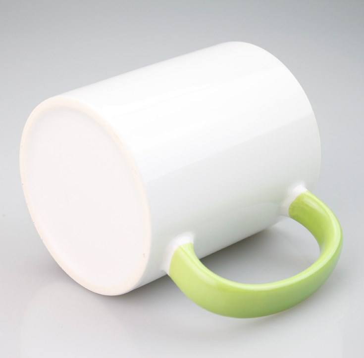 Personalized 11oz Inner Rim Color Photo Sublimation Ceramic Coffee Mug
