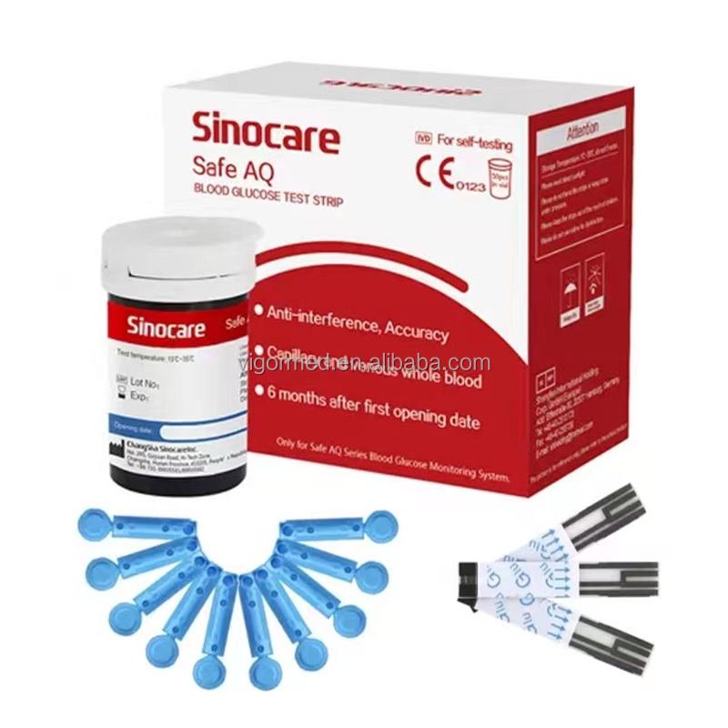 Safe AQ Smart Sugar test Strips Akku Check