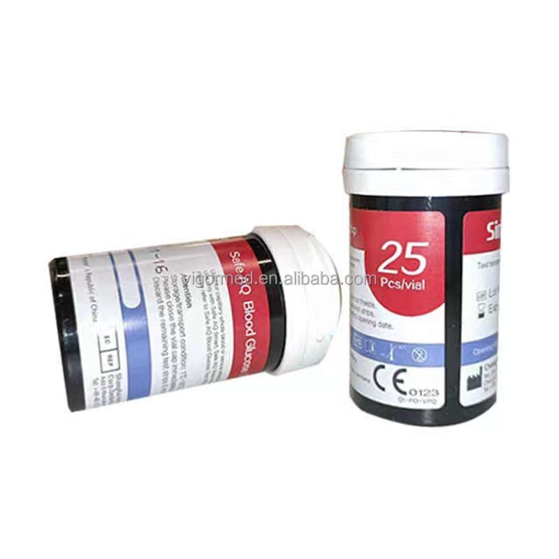 Safe AQ Smart Sinocare Universal Blood Sugar test Strips