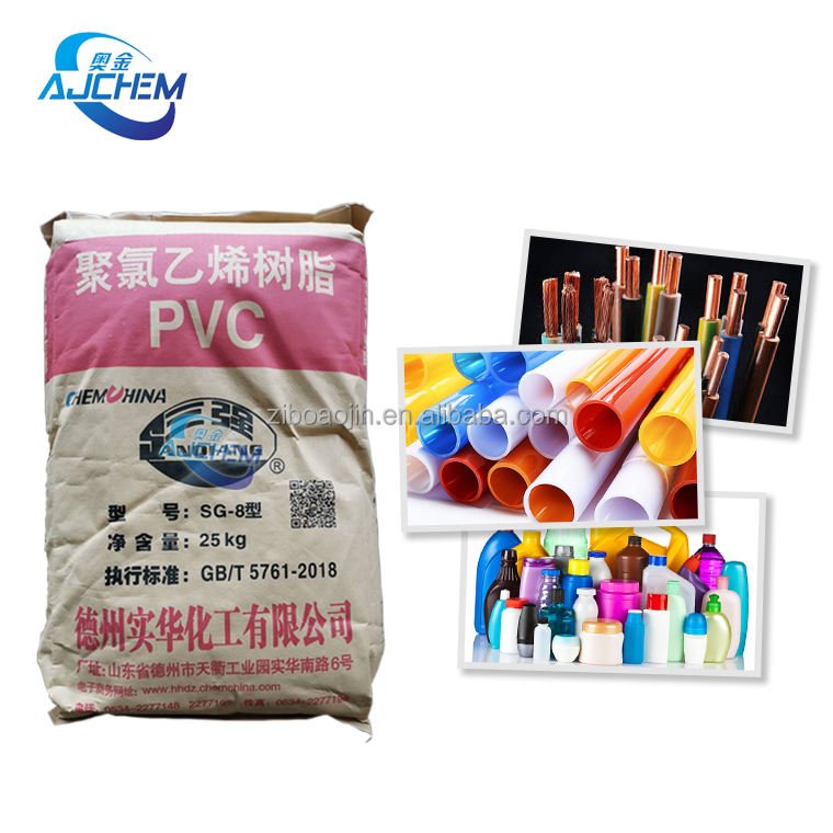 PVC K67Xinfa, Zhongtai, Junzheng Tianye Erdos Brand PVC/Hot Sale High Quality Pipe Grade PVC Sg3 Sg5 Sg8