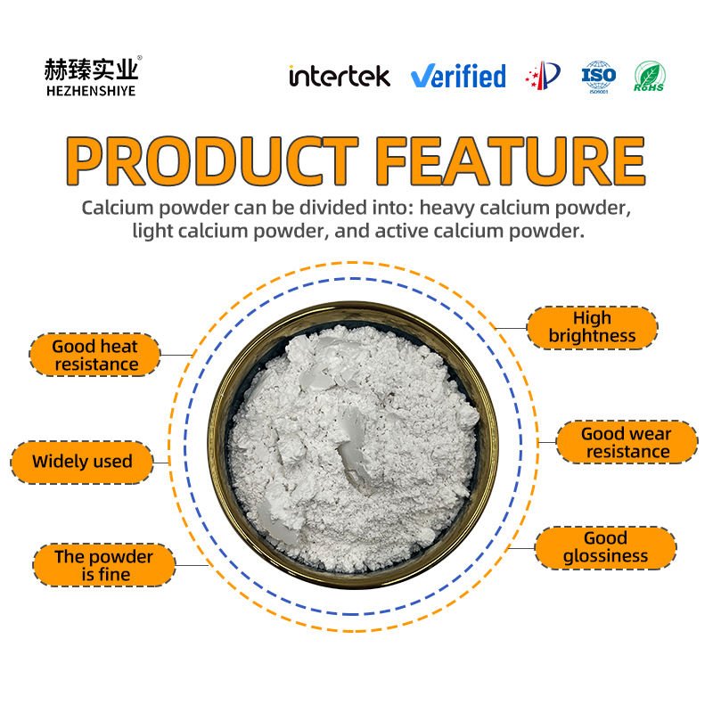 Rubber Industry Price-Friendly Caco3 Powder Calcium Carbonate for PVC Pipe & Plastic Track White Calcium Carbonate Powder