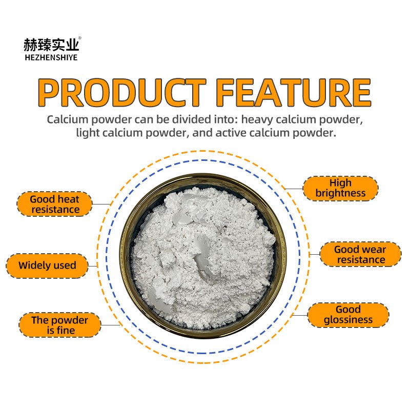 Industrial/Feed Grade Calcium Carbonate Powder Food Grade 95% Purity White Powder for PlasticRubber Papermaking Applications