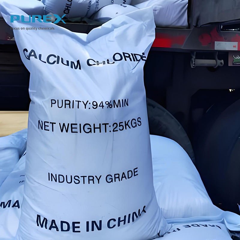 Dihydrate Calcium Chloride CaCl2 74% Purity CAS 10035-04-8 Industrial Grade Flakes Beads for Water Treatment & Ice Melt