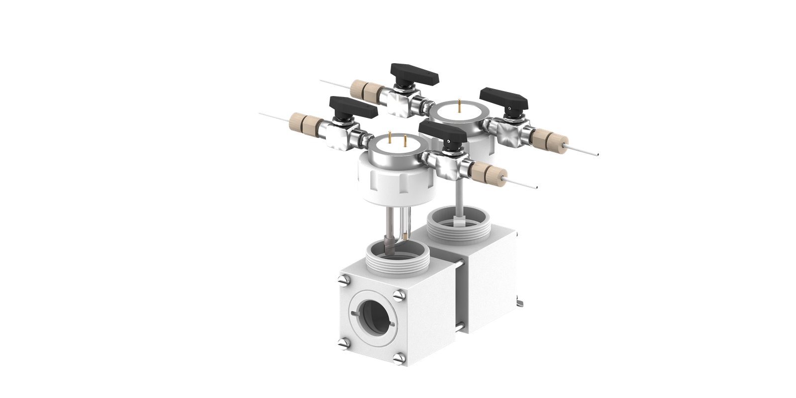 C027 Series C13378FD-2 All-Tetrafluoroh Type Interchangeable Membrane Photoelectrochemical Spectroelectrochemical Lab Supplies