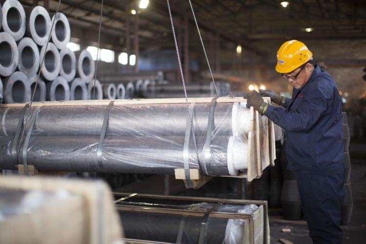 Uhp/hp/rp Arc Furnace Carbon Graphite Electrodes Price Graphite Electrode for Eaf