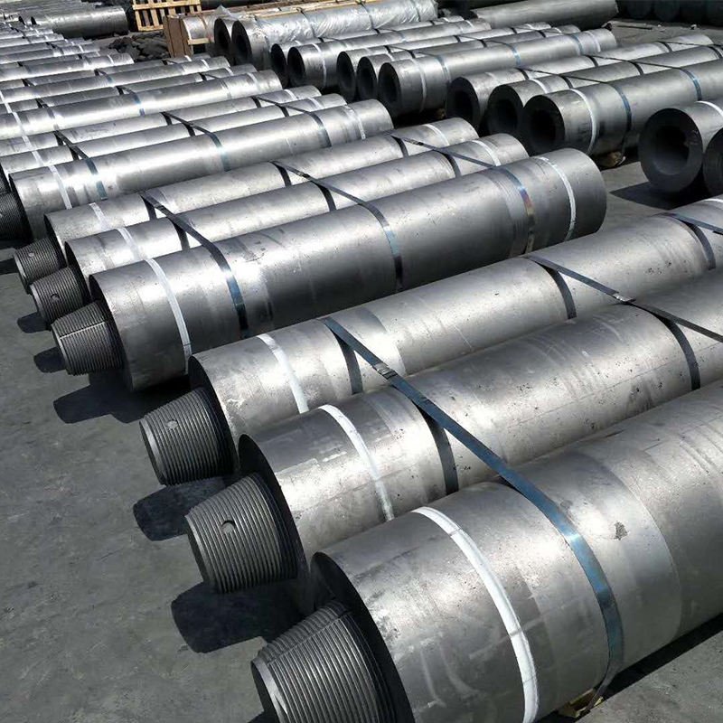 RONGSHENG Carbon Graphite Electrode UHP HP RP Eaf Arc Furnace Small Diameter 150mm 200mm Graphite Electrodes Manufacturer