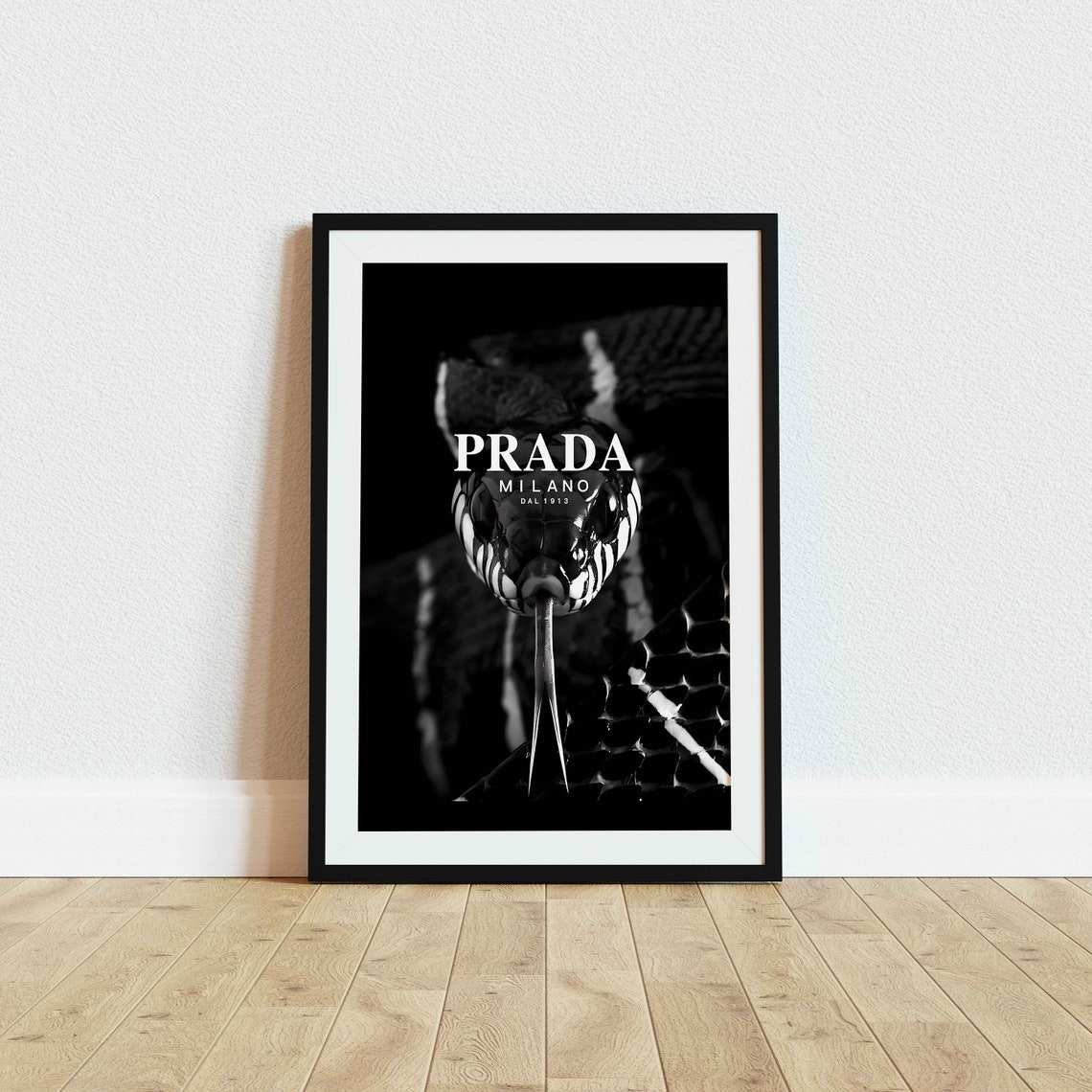 SQ Set of 3 Luxury Fashion Print Luxury Art for Room Black White Luxury Fashion Poster Bedroom Aesthetic Wall Art
