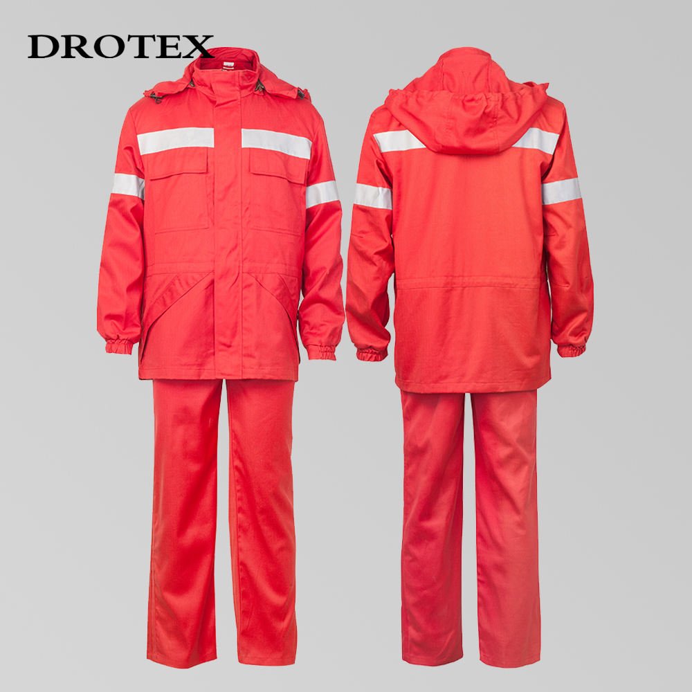 Arc Protection Anti Static Flame Retardant Work Clothing Supplier Safety Clothes Jacket Pant Work Suit