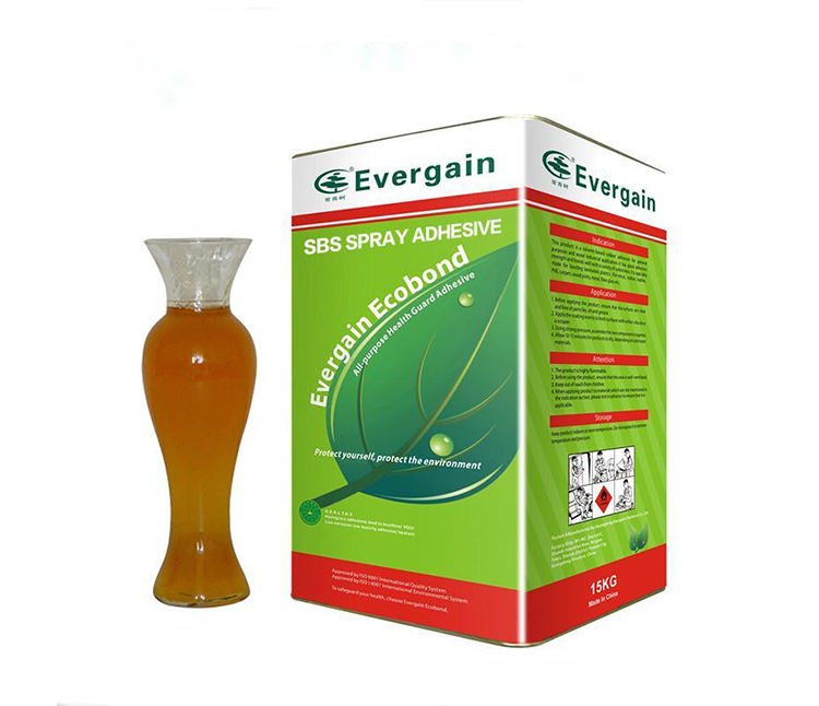 Sponge Foam Chemicals SBS Glue Spray Adhesive for Fabric Mattress Upholstery and Construction Use