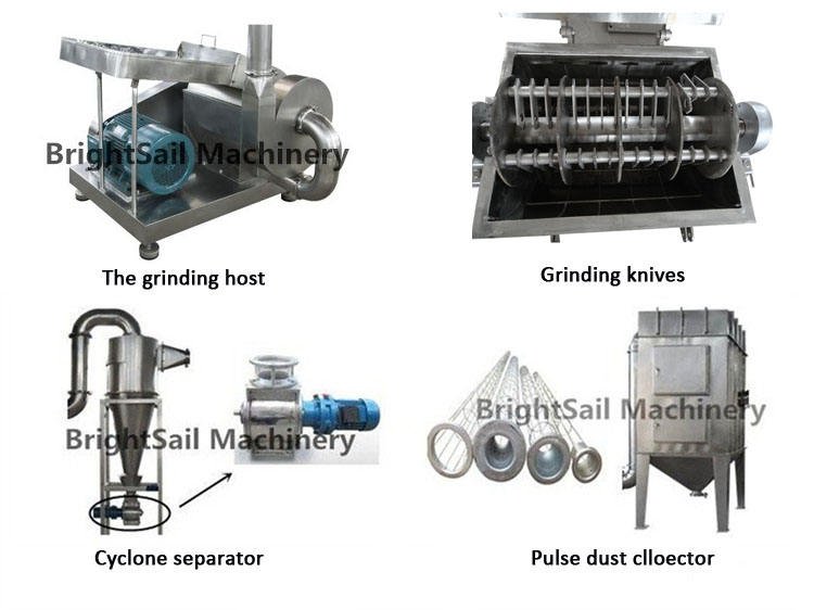 Chili Cumin Pepper Ginger Onion Curry Powder Grinding Machine Spices Red Chilli Powder Making Machine
