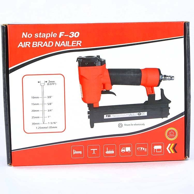 Air Powered Cordless Nail Gun 1022 Pneumatic Compressor Nailer Stapler for 10-22mm Long Nails