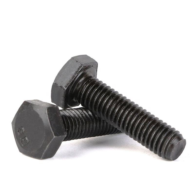 Hex Stainless Steel Bolts and Nuts Din933 Hexagon Bolts and Nuts Screw 18X80 Mm 8.8 Hex Head Bolt