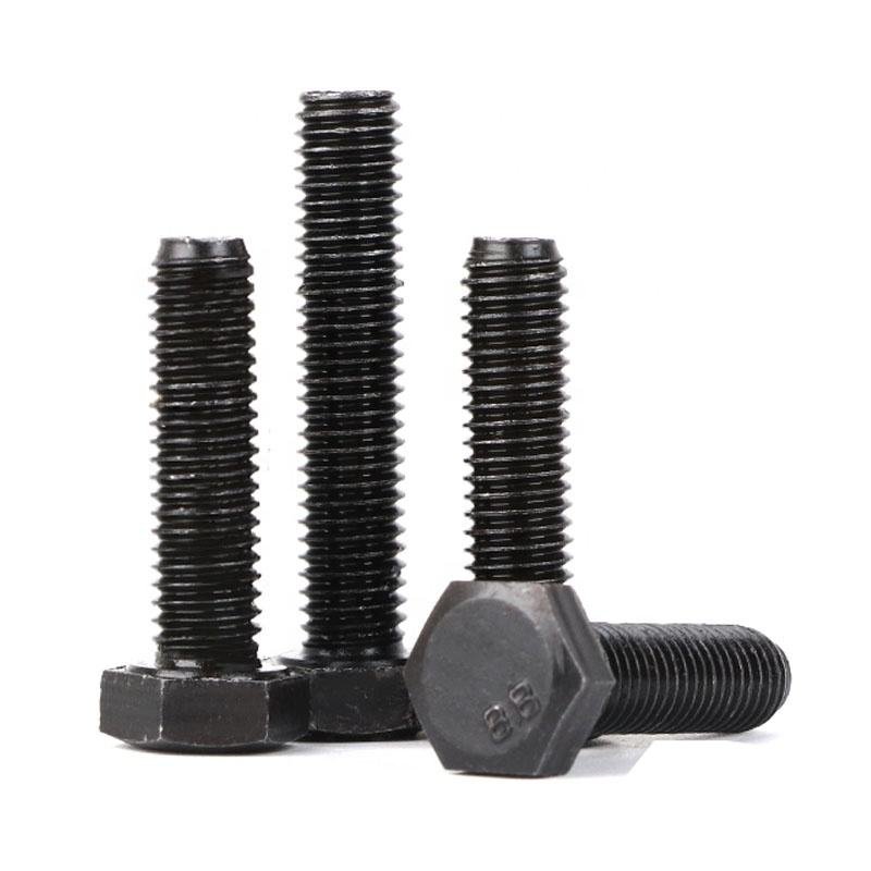 Hex Stainless Steel Bolts and Nuts Din933 Hexagon Bolts and Nuts Screw 18X80 Mm 8.8 Hex Head Bolt