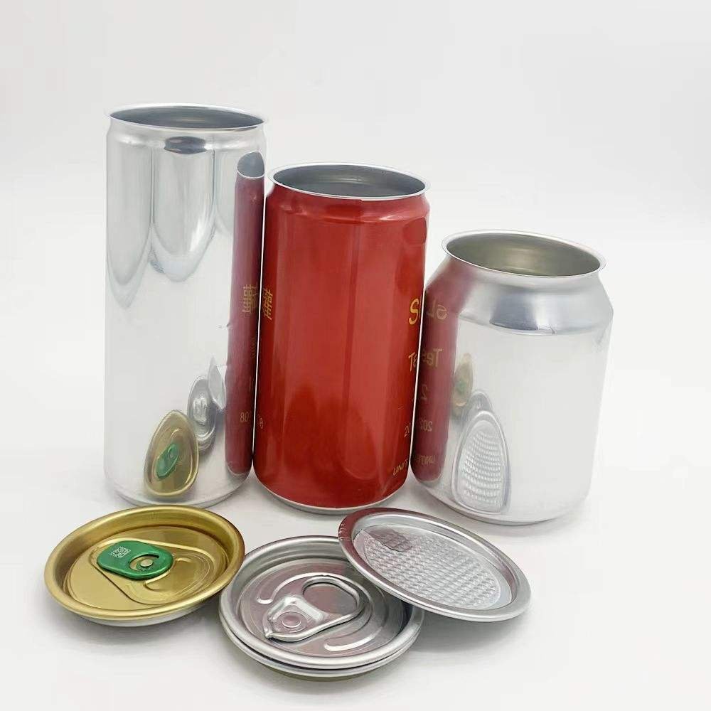 Beverage Can 250 330 355 Aluminum 250 Sleek Slim Beer Can Carbonated Beverage Packing