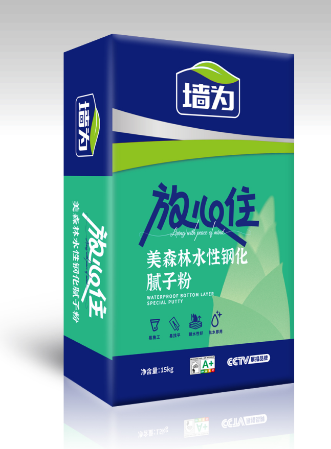 Home Decor Waterproof Crack Resistant Easy to Construct Putty Powder for Wall Plaster