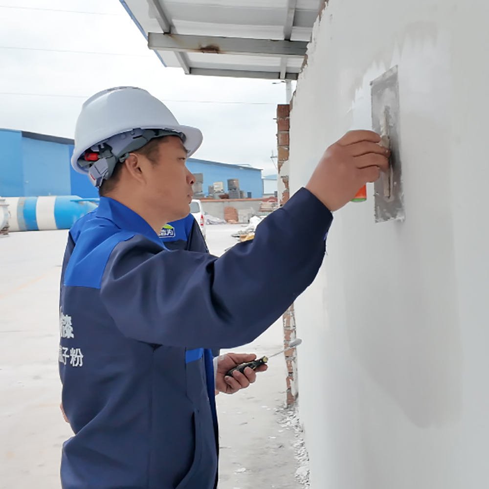 One-Part Free Flowing Wall Putty Powder for Spray Application Building Coating on Interior Walls