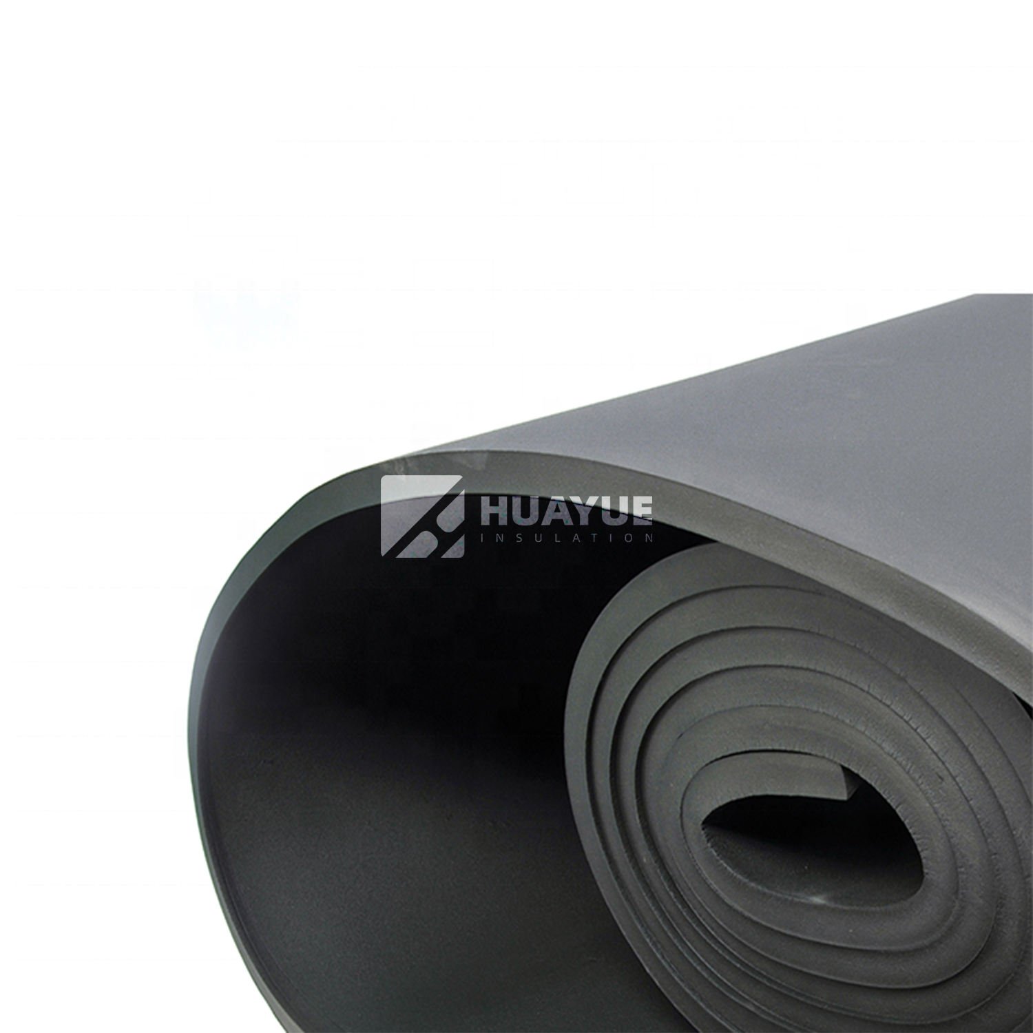 Industrial Rubber Foam Plastic Thermal Insulation Sheet NBR PVC Material Low Thermal Conductivity 0.031-0.034 W/mK 6-30mm