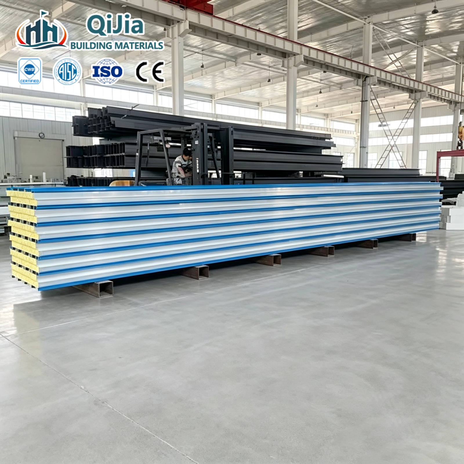 High Quality A1 Fireproof Chinese Suppliers Wholesale Prices PU Sealed Edges Glass Wool Panels for Roof