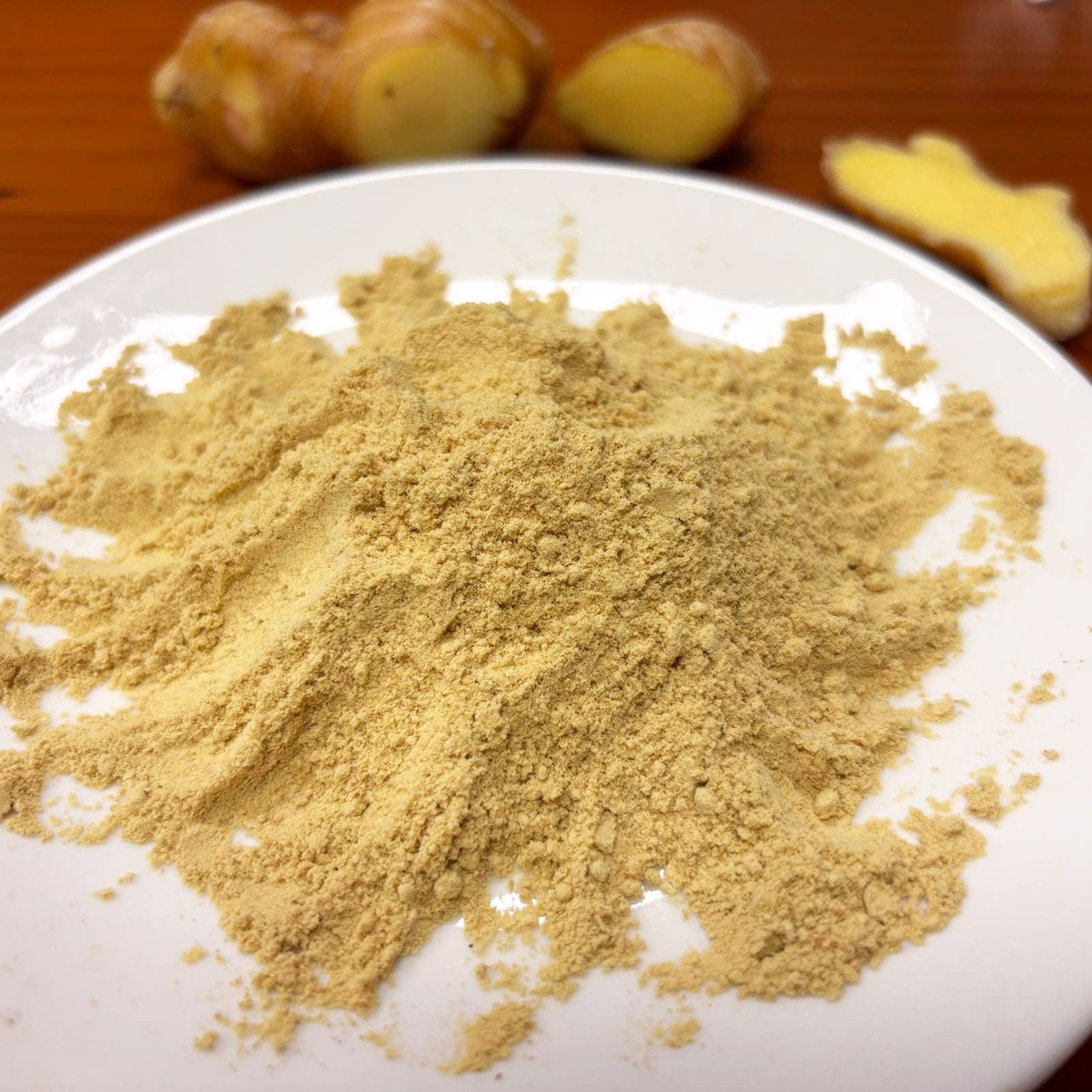 Organic Ginger Powder 40-120 Mesh Pure Natural Healthy Spice with 24 Months Shelf Life for Food Processing