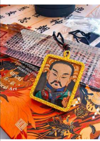 Pendant of Zhenwu the Great, a Taoist Deity from China