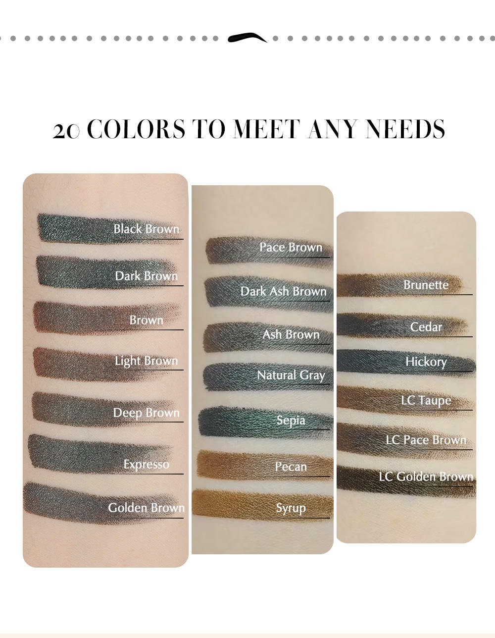 YD Eyebrow Liquid Organic Pigment Permanent Make up Ink Microblading Tattoo for Semi Permanent Makeup