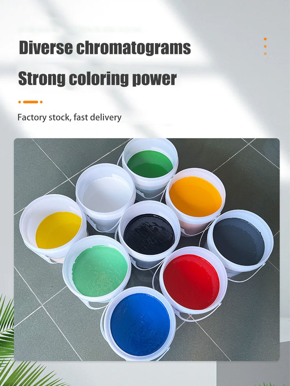 Factory Wholesale Color Paste High Stability Pigment Coloring Paste for Paint