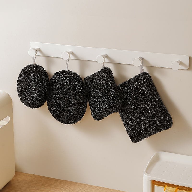 Sponge Pot Brush Scale Cleaning Wipe Pads Sponge Cleaning Dish Washing Kitchen Sponge Scrubbing Dishes for Kitchen