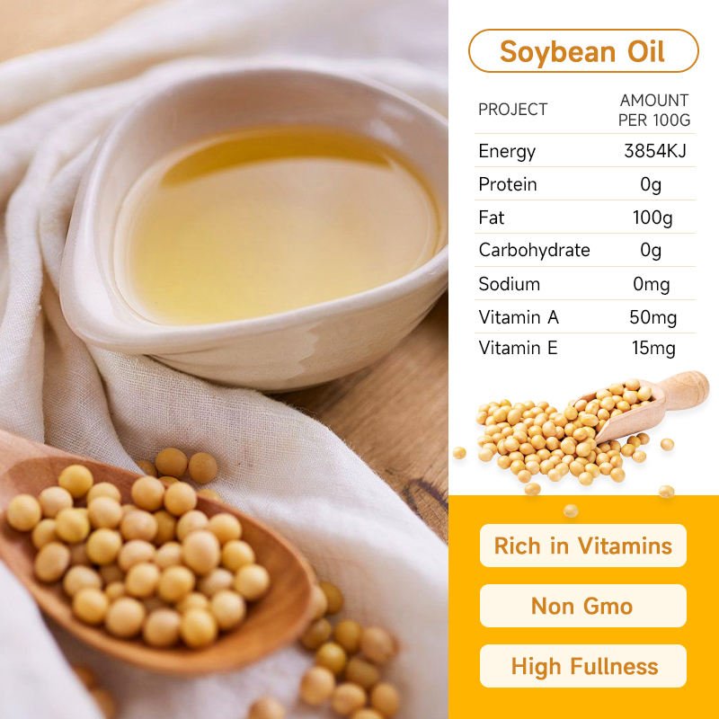 Hanjiang Refined 25L Pail Bulk Soybean Oil for Food Processing Factory Direct