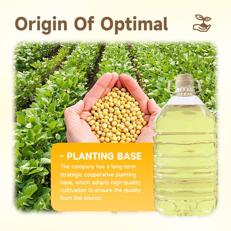 Hanjiang Odorless 2L Bottle Refined Soybean Oil for Baby Food Factory Supply