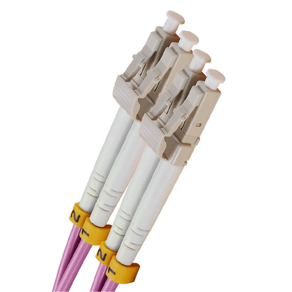 Duplex MM OM4 Fiber Optic Patch Cord Cable SC LC UPC OEM 5m 10m 15m 20m 30m Factory Directly