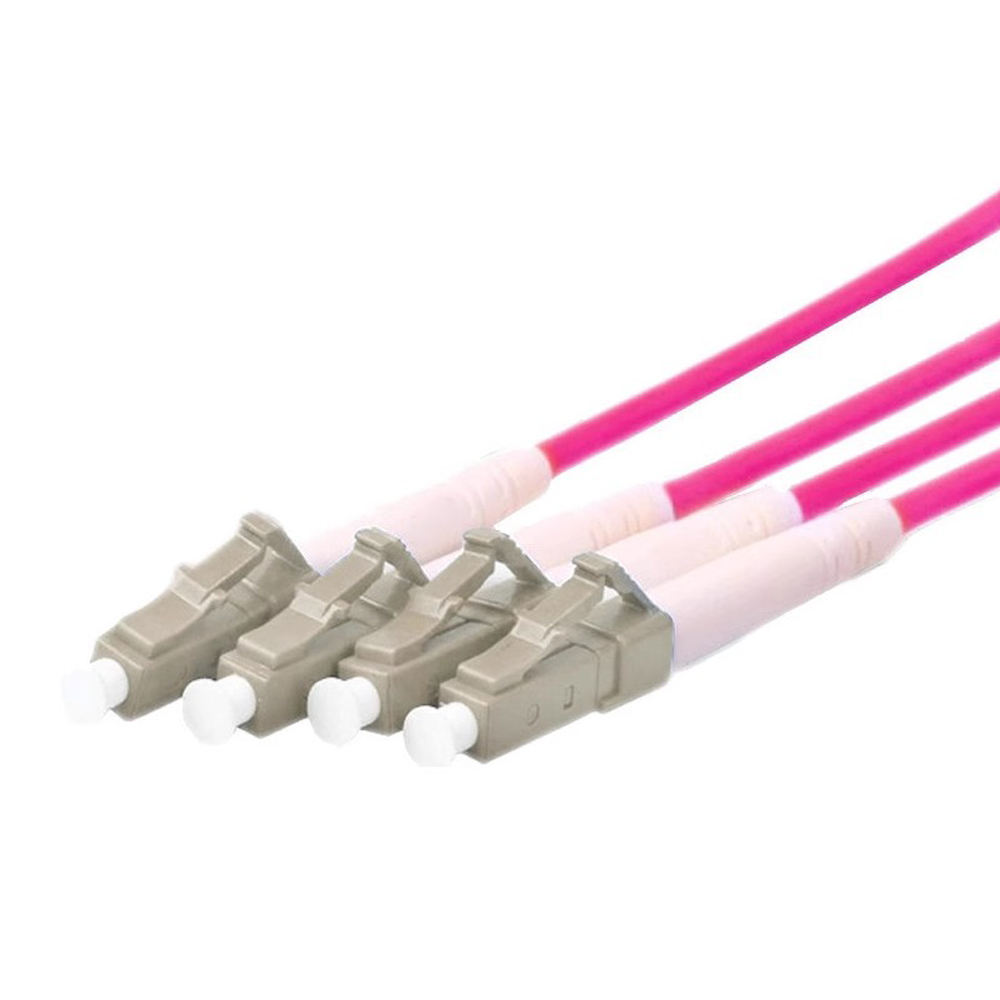 Duplex MM OM4 Fiber Optic Patch Cord Cable SC LC UPC OEM 5m 10m 15m 20m 30m Factory Directly