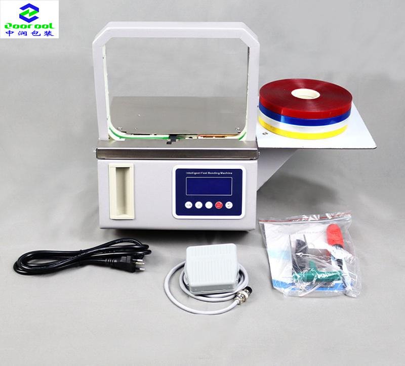 Factory Price Wrapping Machine Heat Sealing Small Packaging Machine Strapping Cards Labels Machine