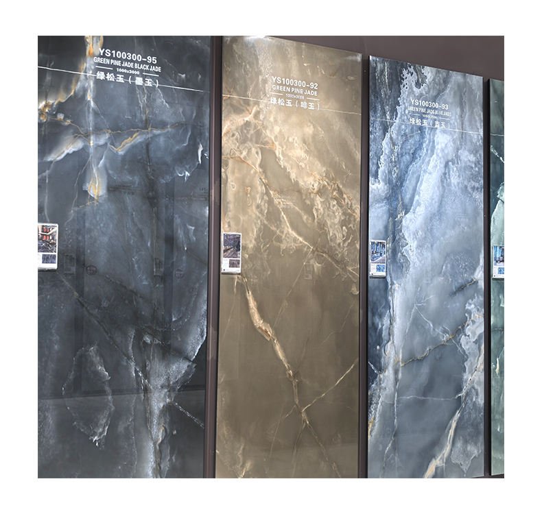 Indoor Wall and Floor Tiles Fired Marble Stone 1600X3200 Glazed Porcelain Polished Tiles