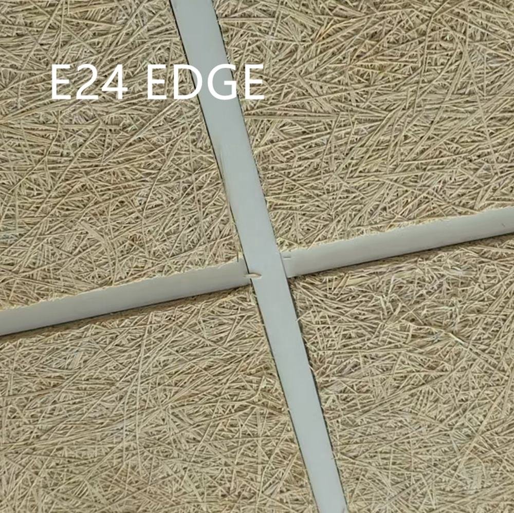 Tegular Edge Wood Wool Ceiling Panels Building Material Wall Wood Fiber Acoustic Ceiling Tiles for Wall Panels Argentina With