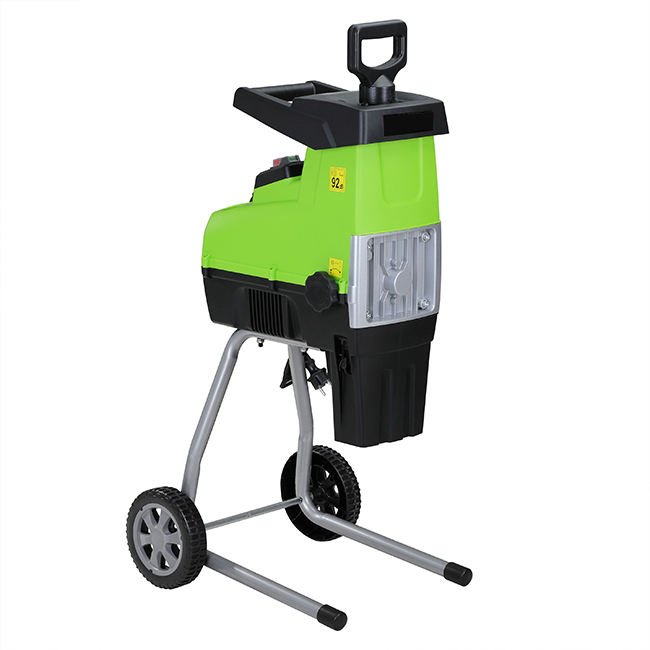 2800W Mulcher for Leaves and Branches With Debris Bag Silent Leaf Branch Garden Shredder Wood Shredder
