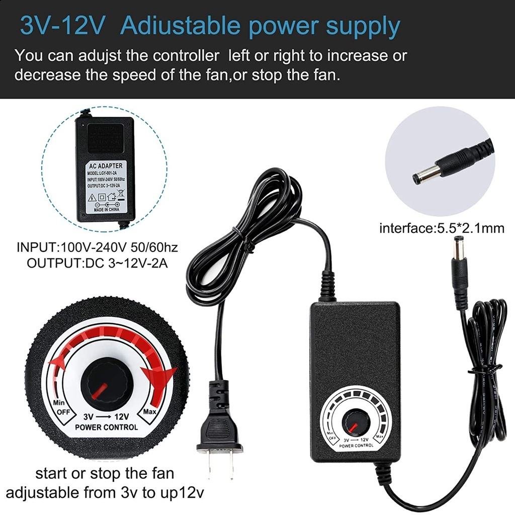 9733 BBQ Blower Fan Portable Blower kalan DC 12V 12500 Rpm Air Turbo Blower for Computer