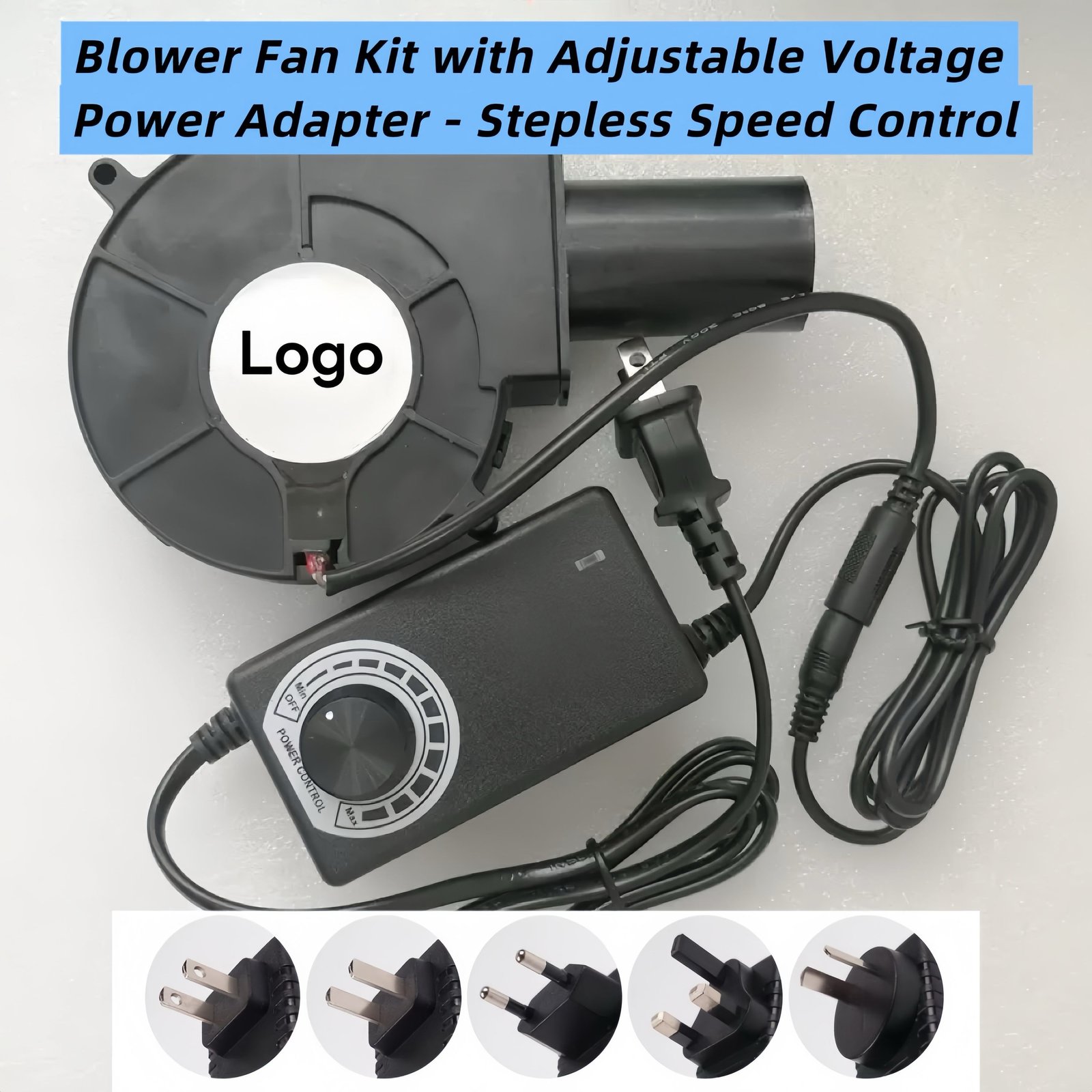 Blower Fan for BBQ Heater 9733 Blower for Fan Cooking Portable Blower Adjustable