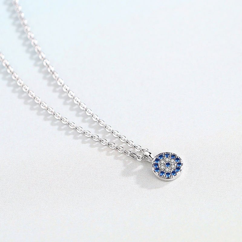 New Arrivals 925 Sterling Silver Round Necklaces & Pendants for Women Hot Fashion Sterling-silver-jewelry